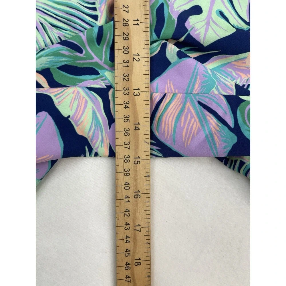 Chubbies‎ Shorts Mens 2XL Blue Tropical Floral Swim Trunks 5.5 Inseam Lined Mesh